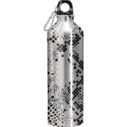 Jessica Simpson 24oz Cold and Hot Aluminum Water Bottle, Snake Print